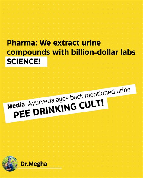 No, Ayurveda Doesn't Tell You to Drink Pee - But Big Pharma Definitely