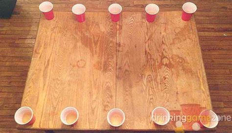 flip cup drinking game