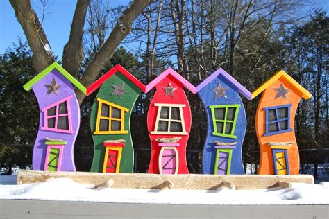 Jelly Bean Houses Art at John Turley blog