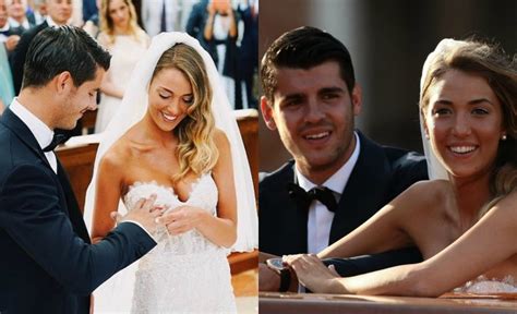 Álvaro Morata Wife - Alvaro Morata Wife Alice Campello During His Presentation As New Player Of ...