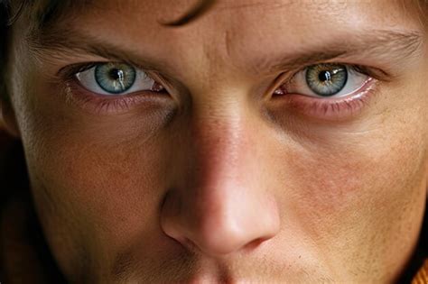 Premium AI Image | A close up of a man's face