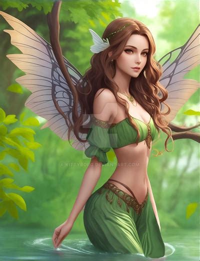 Fairy of nature by Kittyborg on DeviantArt