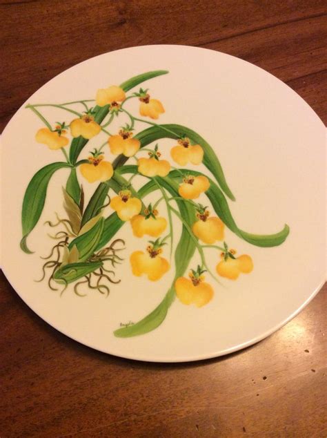 Orchidee Ballerina Hand Painted China