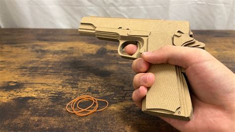 How To Make A Cardboard Pistol With Magazine at Jason Vandermark blog