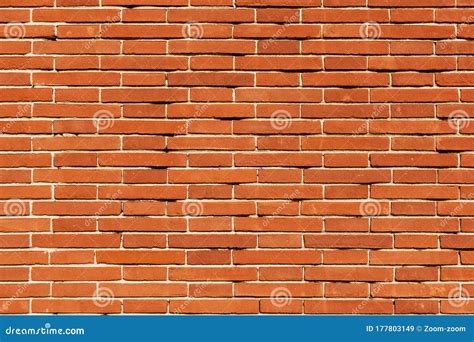 Red brick wall texture stock image. Image of clean, masonry - 177803149
