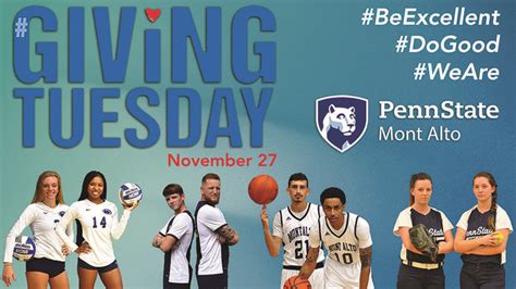 Raise your voice during #GivingTuesday for Penn State Mont Alto Athletics | Penn State Mont Alto