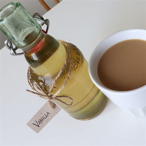 Vanilla Coffee Syrup Recipe - Underbart skapad