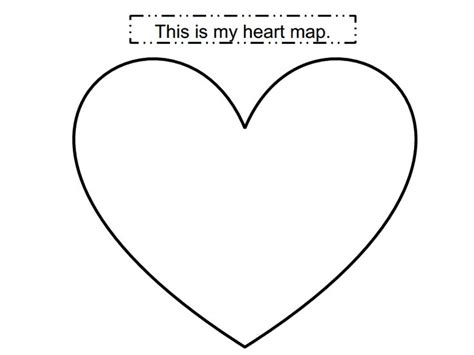 Heart Map Template