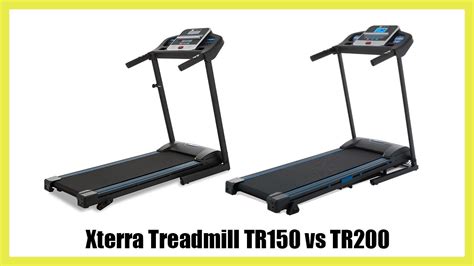 Xterra Treadmill TR150 vs TR200 - YouTube