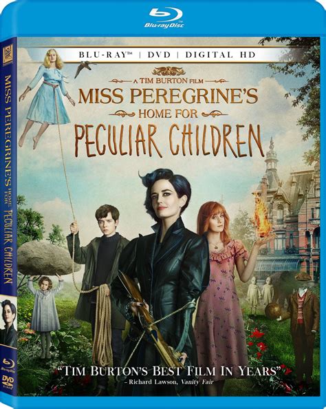 Miss Peregrine's Home for Peculiar Children DVD Release Date December