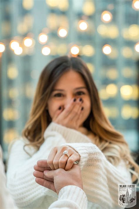 New York rooftop surprise proposal for the Floridian couple. | Proposal