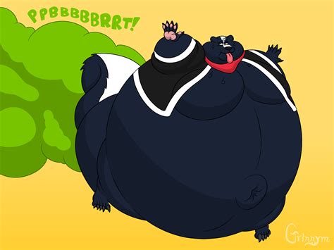 Cartoon Skunk Farting