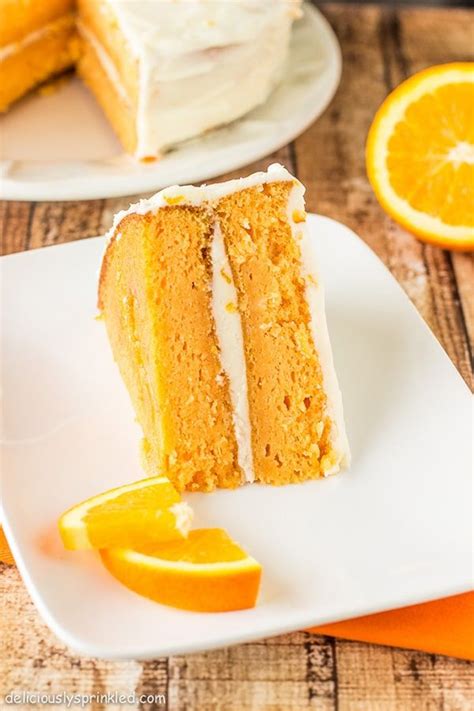 ORANGE CAKE RECIPE USING A CAKE MIX | Orange cake, Moist orange cake ...