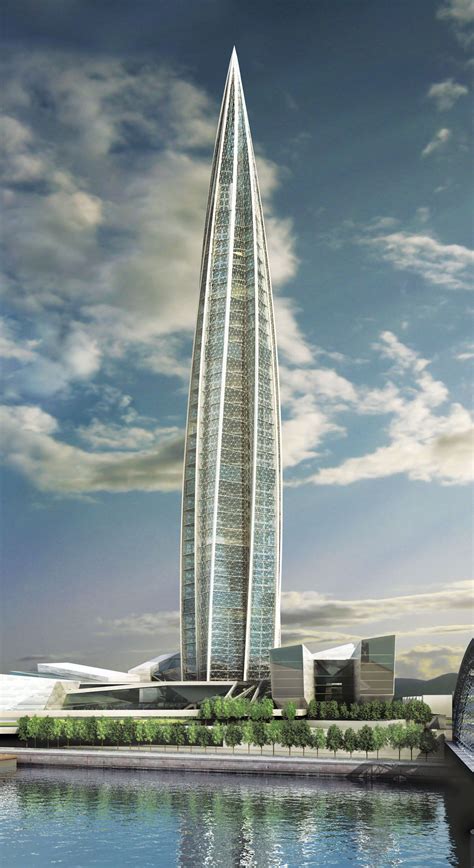 Ла́хта це́нтр | Futuristic architecture, Unique buildings, Amazing ...