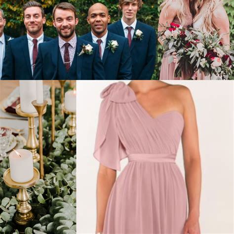 What Colors Go With Dusty Rose Dress at Isaac Dadson blog