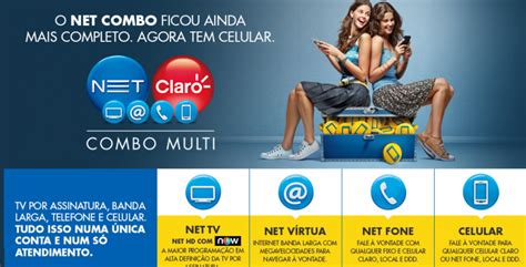 novo combo multi celular net como assinar vantagens