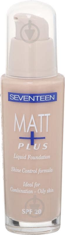 ᐉ Крем тональный Seventeen Matt Plus Shine Control Foundation №00 30 мл ...