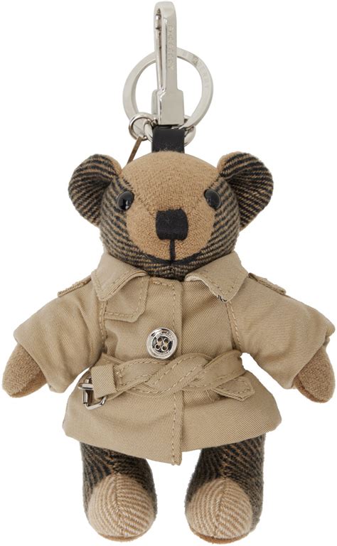 Burberry Beige Thomas Bear Trench Coat Keychain Burberry