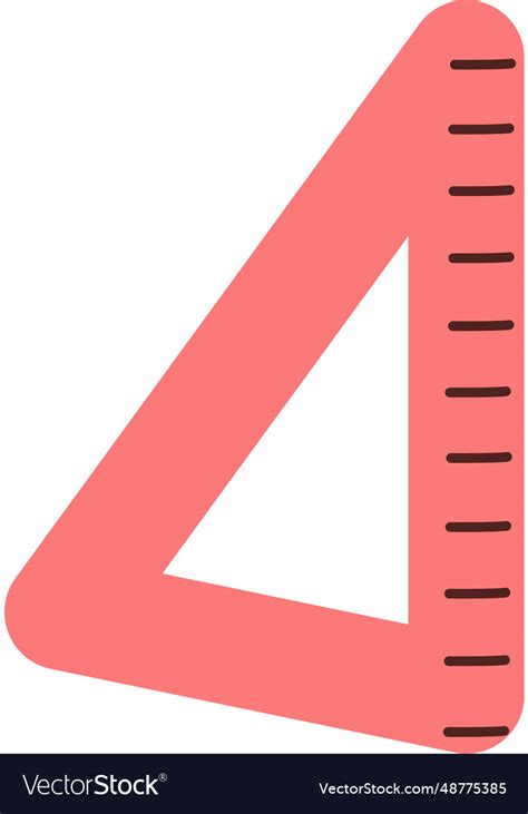 set square triangle royalty  vector image vectorstock