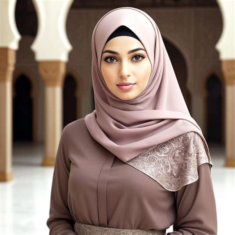 premium photo beautiful muslim woman wearing hijab