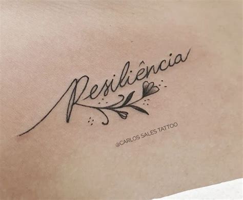 Tattoo Resiliência Com Flor - Tatuagem resistencia | Tattoo resiliência, Resiliência tatuagem, Frases ...