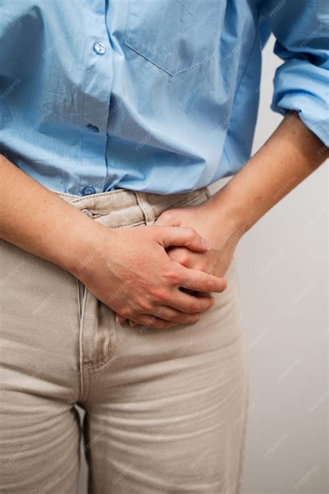 Premium Photo | Sharp Pain Of Inflammation Of The Appendix Woman Holds