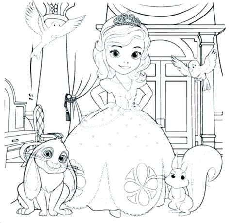 Sofia The First Mermaid Coloring Pages at GetDrawings | Free download