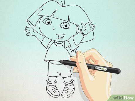How to Draw Dora the Explorer: 11 Steps (with Pictures) - wikiHow