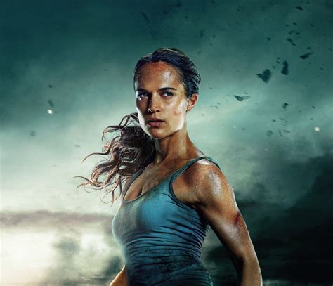 Wallpaper ID: 31683 / Lara Croft, Tomb Raider, Alicia Vikander, 4k free