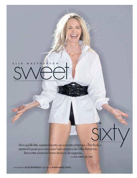 Elle Macpherson, Elle Magazine 25 April 2024 Cover Photo - France