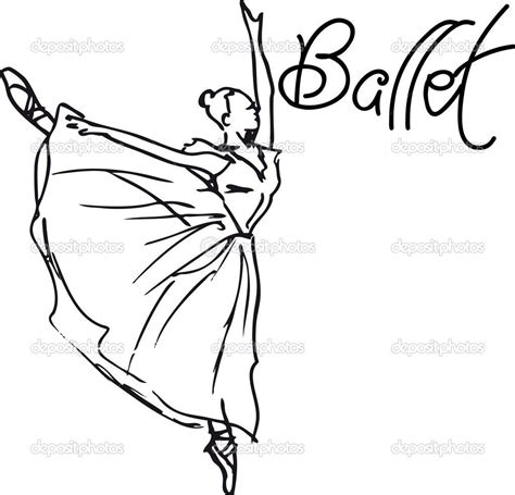 Векторы, похожие на 30605315 Ballet dancer | Векторные иллюстрации ...