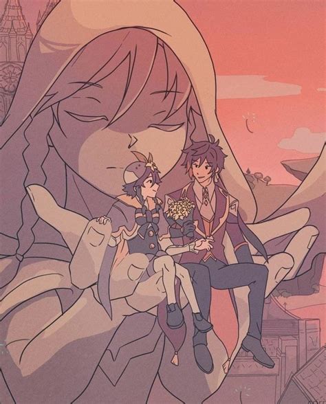 Pin by seal1s_ :p on геншин | Drawings, Fan art, Anime funny