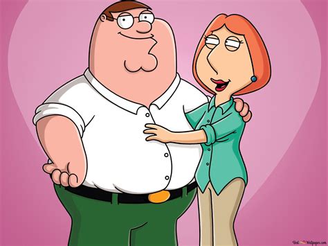 Family Guy cartoon happy valentine's day 2K wallpaper download