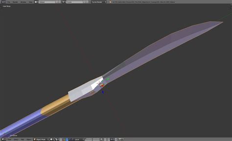 Glaive weapon rpg model - TurboSquid 1264561