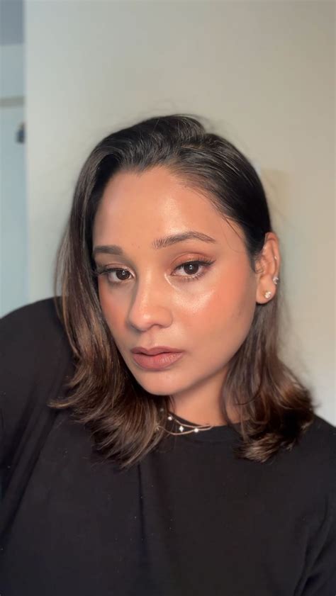 Lasya Chittella | I tried 😍😂 Latina Makeup On Indian Skin Hoping on the