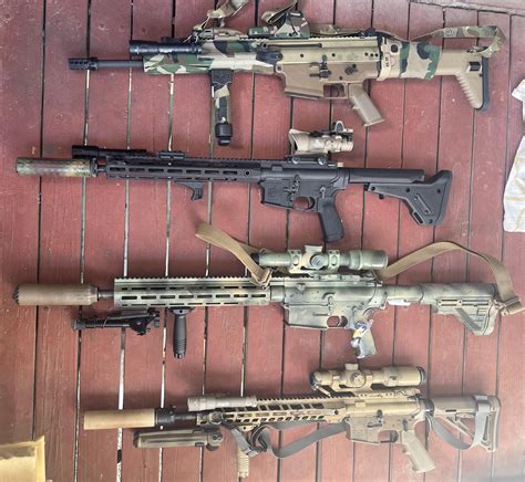 My most expensive rifle, and some cheap ones for comparison : r/guns