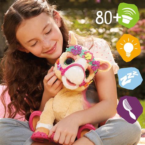 furReal Cinnamon, My Stylin’ Pony Toy; 14-Inch Electronic Pet, 80 ...
