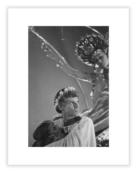 Malcolm McDowell as Caligula, Film set photograph by Mario Tursi For