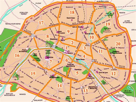 archives des carte des arrondissements de paris arts  voyages