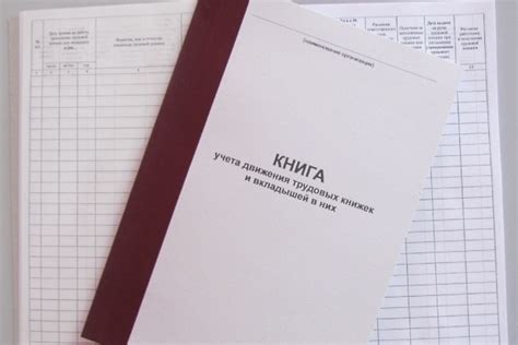 Книга учета движения трудовых книжек: правила ведения и опломбирования