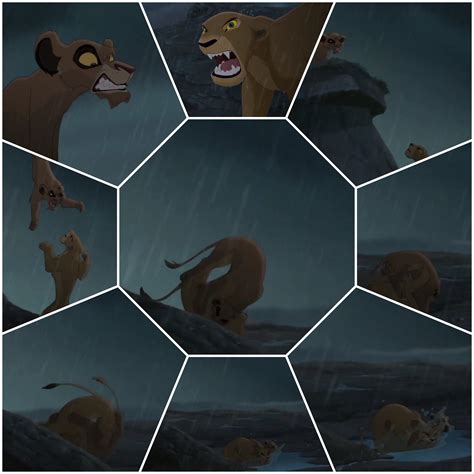 Nala and Vitani duel until death by renhob27 on DeviantArt