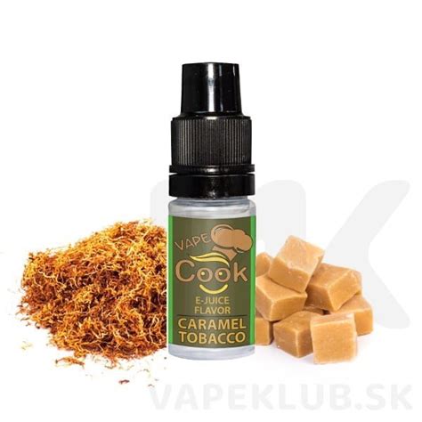vape cook caramel tobacco  ml aroma vapeklub