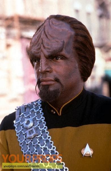 Star Trek: The Next Generation Worf's Starfleet Uniform original TV ...