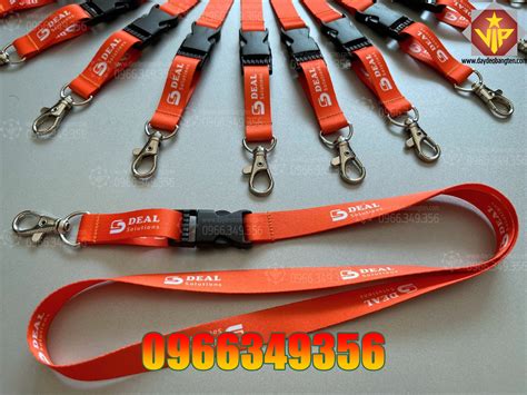 In Dây Đeo Thẻ - Dây Đeo Bảng Tên