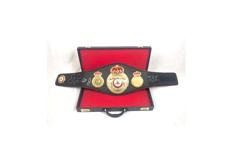 WBA Belt Signed by Floyd Mayweather - CharityStars