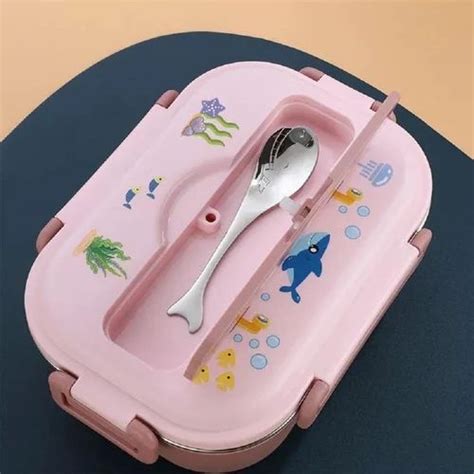 Stainless Steel Kids Insulated Lunch Box, 1000 mL at ₹ 466/piece in Mumbai