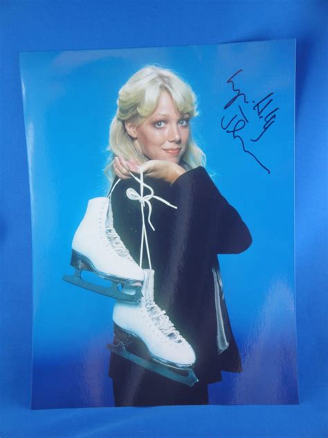 Autogramm Lynn-Holly Johnson ( Bibi Dahl) In tödlicher Mission Original