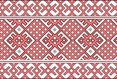 Удмуртский орнамент: традиционный узор