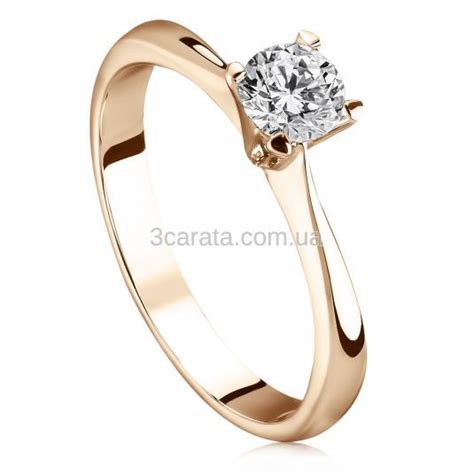 Помолвочное кольцо с бриллиантом 0.2 ct «Romantic tradition ...