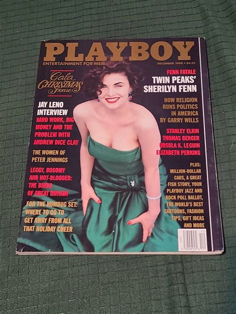 Playboy Magazine DEC90 ACTRESS SHERILYN FENN(TWIN PEAKS,JUST ONE OF THE